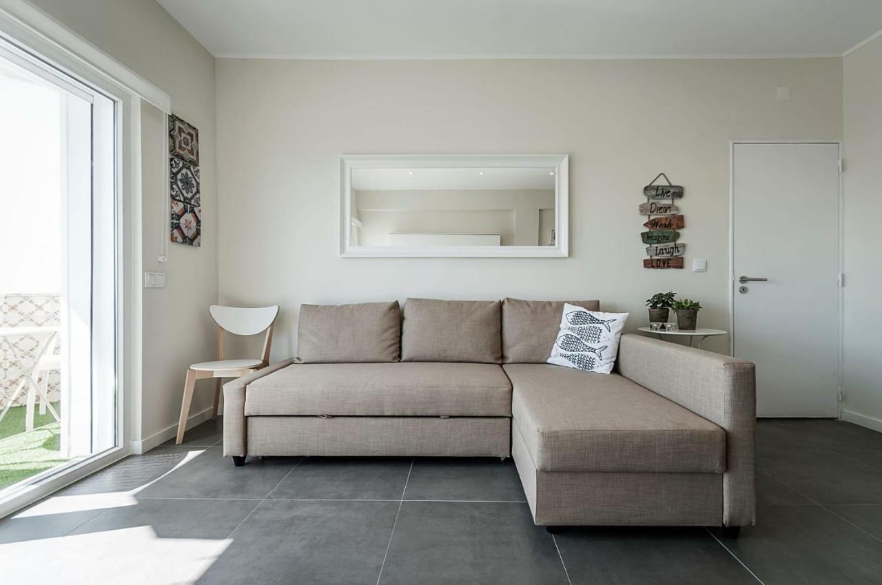 Lovely Lisboa Costa Da Caparica Seaview Apartment Bagian luar foto